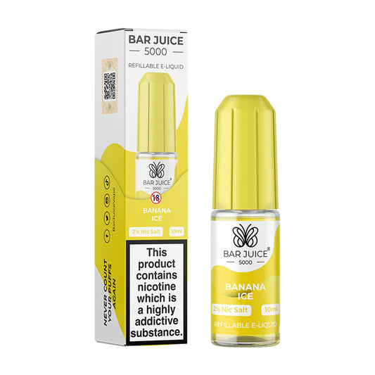 Banana Ice Bar Juice 5000 Nic Salt E-Liquid | 4 for £10