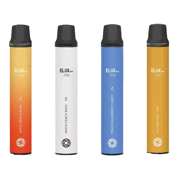 Elux Bar 2500 Puffs Disposable Vape Device | 55+ Flavours