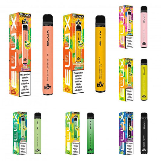 Elux Bar 600 Puffs Lemonade Series Disposable Vape