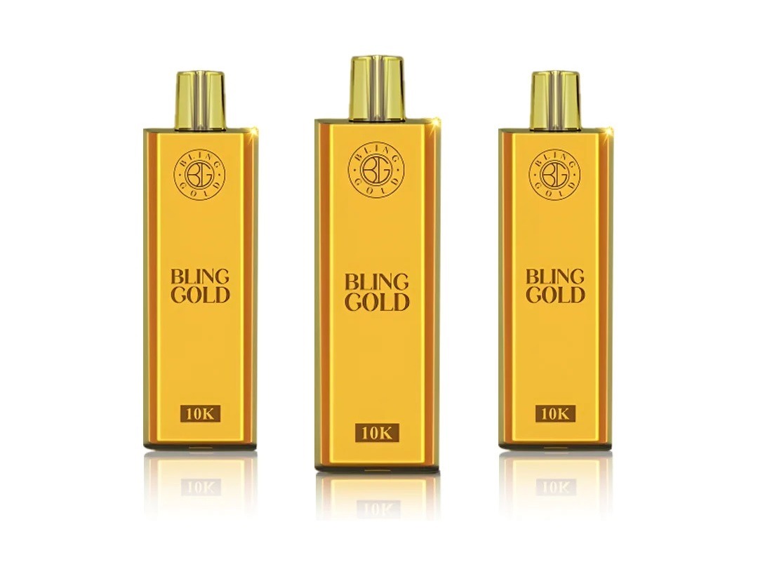 Gold Bling 10000 Puffs Disposable Vape | Gold Bar Vape