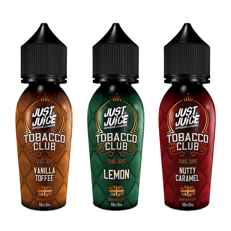 Just Juice Tobacco Club 50ml Shortfill E-Liquid