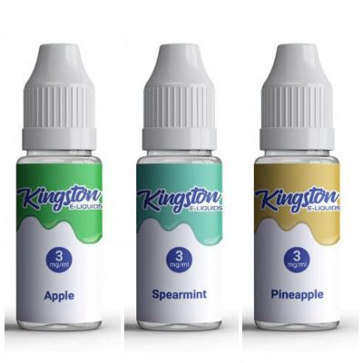 Pack Of 10 Kingston 10ml 50/50 E-Liquid