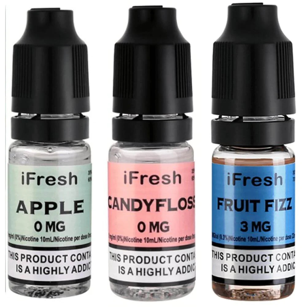 Pack Of 3 IFresh 10ml E-Liquid