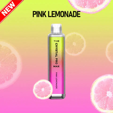 Pink Lemonade The Crystal Pro Max 4000 Puffs | 3 for £30