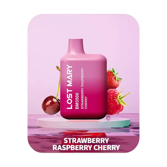 Strawberry Raspberry Cherry Lost Mary BM3500 Disposable Vape