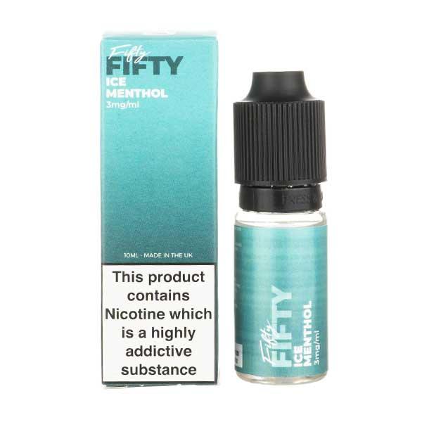 Ice Menthol E-Liquids By Vs Fifty Fifty - Vape Online Store